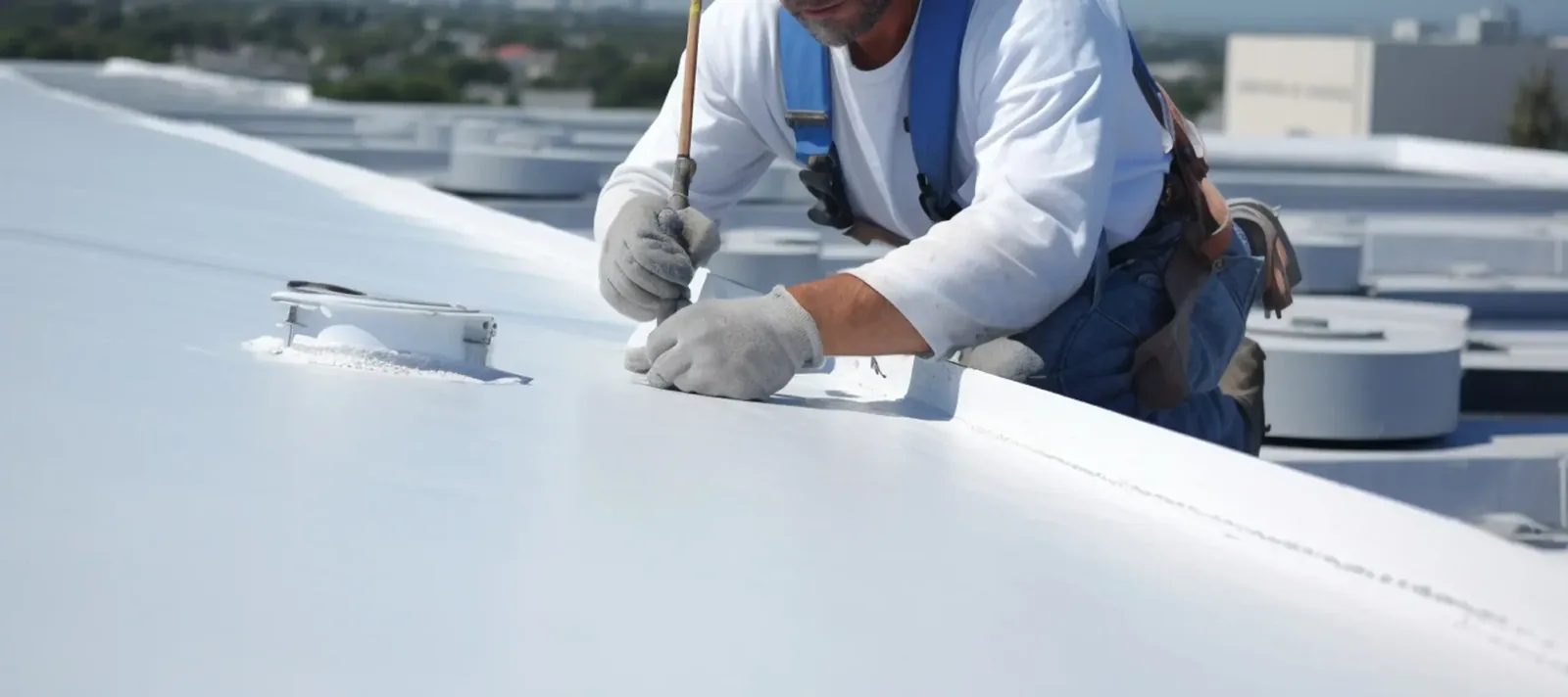Membrane Puncture and Foot-Traffic Damage Repair in Kenosha, WI