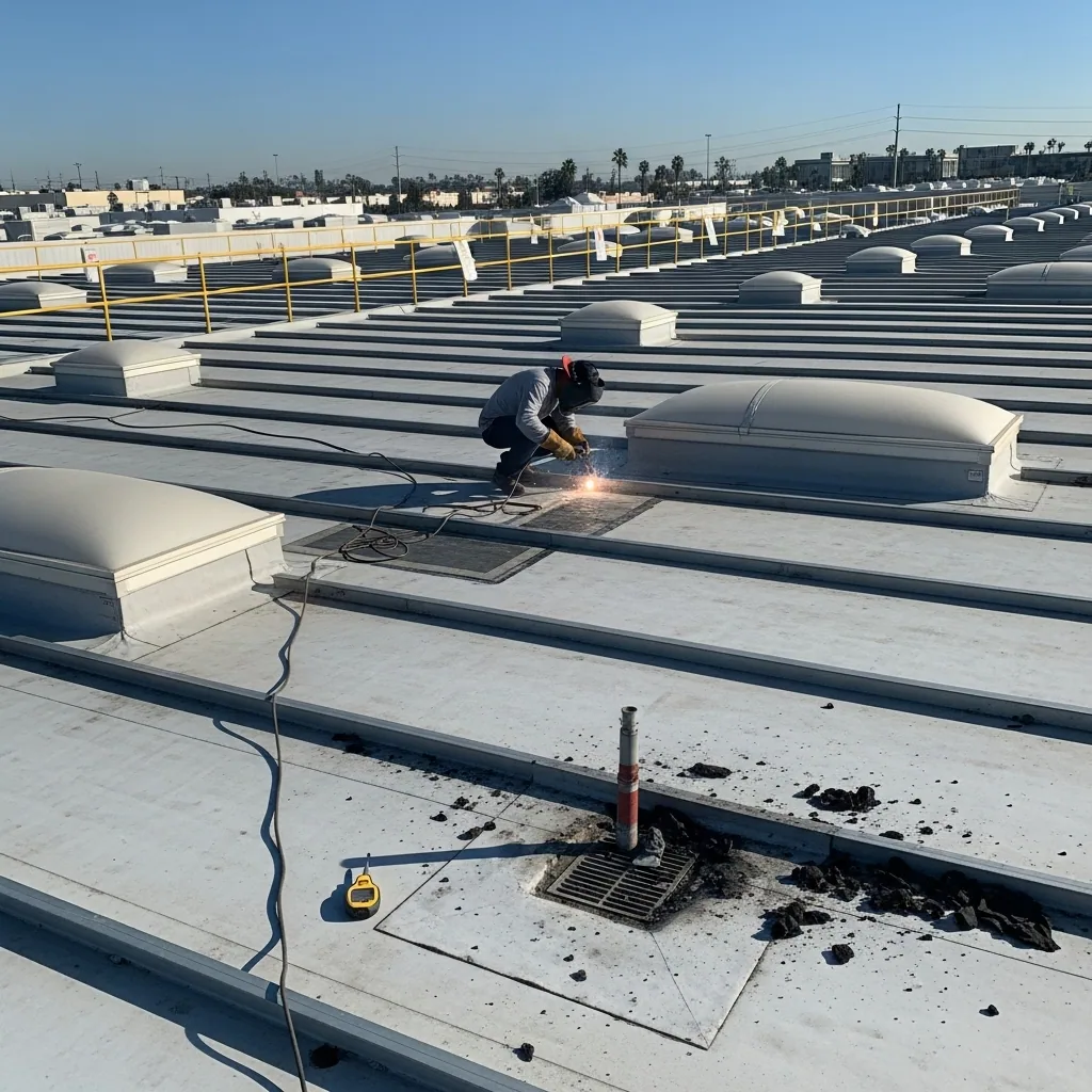 Commercial Roof Leak Repair in Kenosha, WI